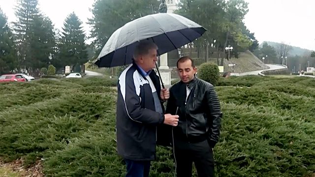 Slavko Nedic, speaks for his mother, Nikšić